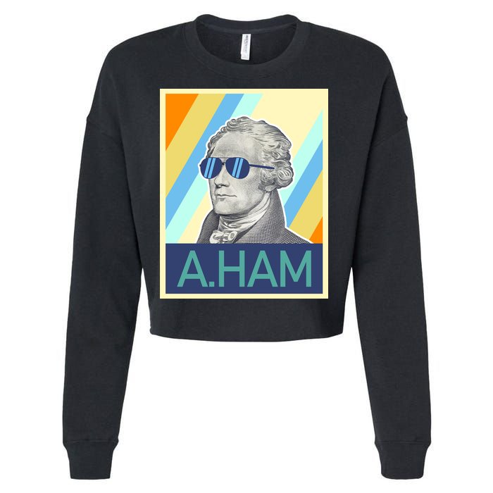 Alexander Hamilton Sunglasses Cropped Pullover Crew