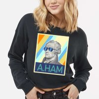 Alexander Hamilton Sunglasses Cropped Pullover Crew