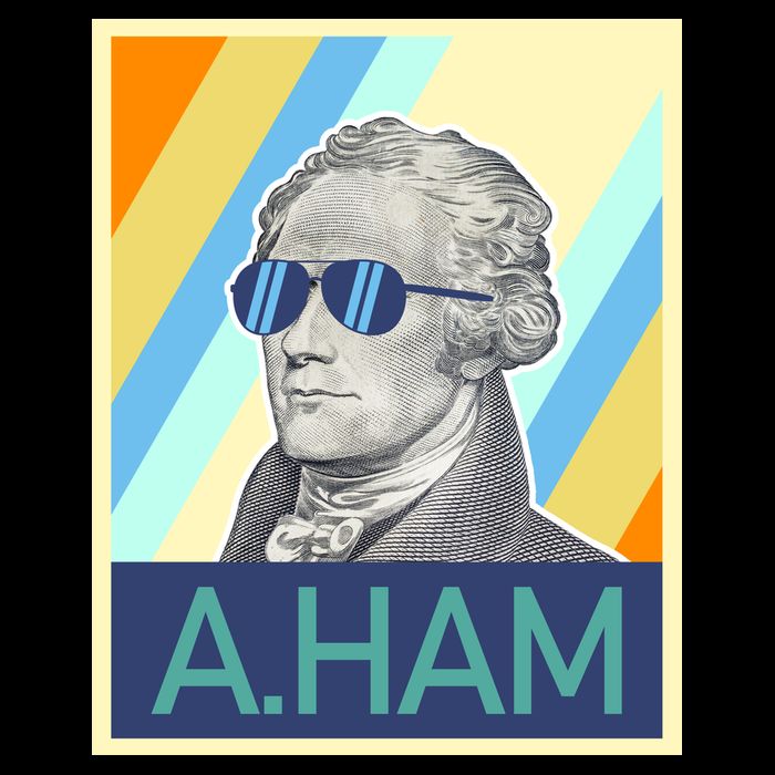 Alexander Hamilton Sunglasses Cropped Pullover Crew