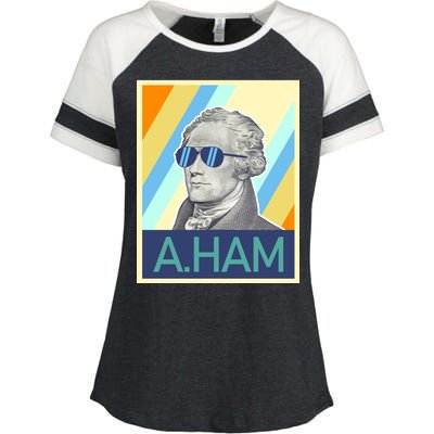 Alexander Hamilton Sunglasses Enza Ladies Jersey Colorblock Tee