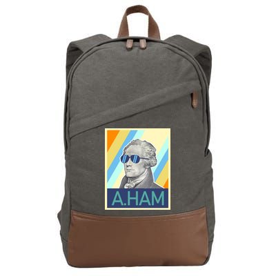 Alexander Hamilton Sunglasses Cotton Canvas Backpack