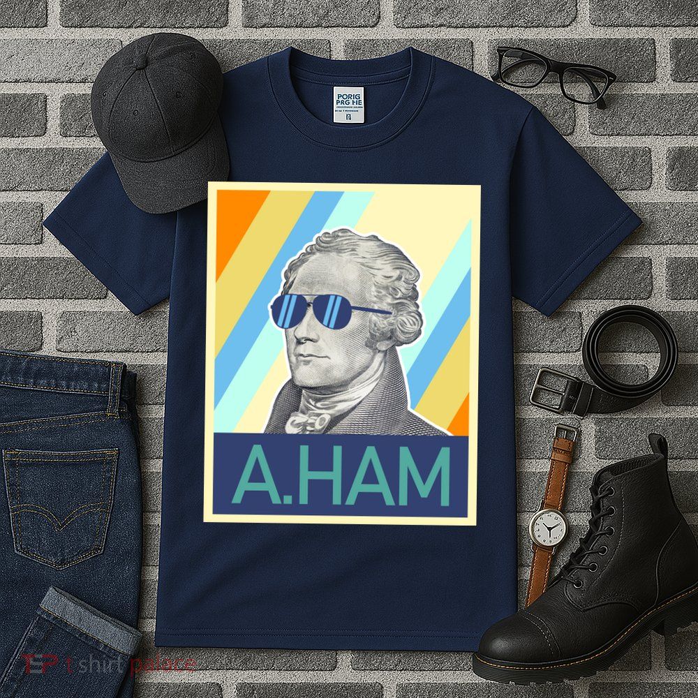 Alexander Hamilton Sunglasses Tall T-Shirt