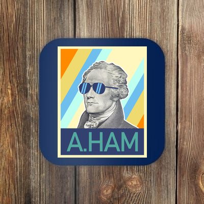 Alexander Hamilton Sunglasses Coaster