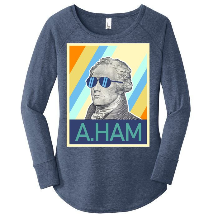 Alexander Hamilton Sunglasses Women's Perfect Tri Tunic Long Sleeve Shirt