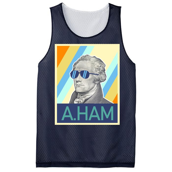 Alexander Hamilton Sunglasses Mesh Reversible Basketball Jersey Tank