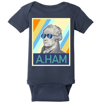 Alexander Hamilton Sunglasses Baby Bodysuit