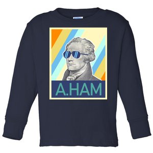 Alexander Hamilton Sunglasses Toddler Long Sleeve Shirt