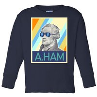 Alexander Hamilton Sunglasses Toddler Long Sleeve Shirt