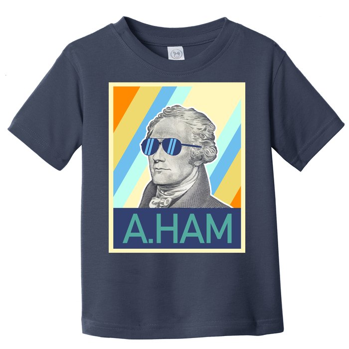 Alexander Hamilton Sunglasses Toddler T-Shirt