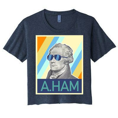 Alexander Hamilton Sunglasses Women's Crop Top Tee