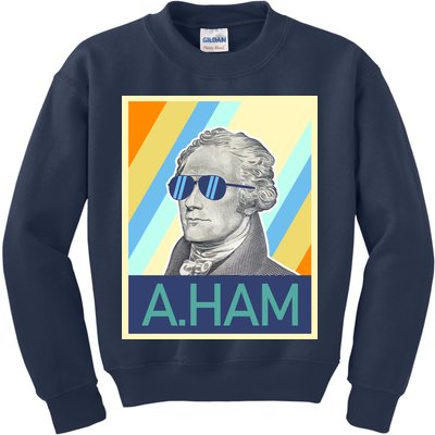 Alexander Hamilton Sunglasses Kids Sweatshirt