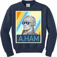 Alexander Hamilton Sunglasses Kids Sweatshirt