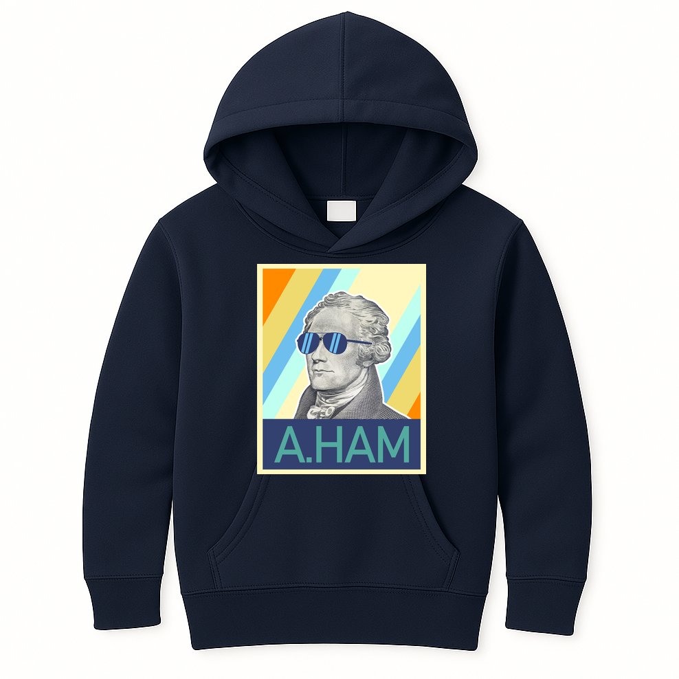 Alexander Hamilton Sunglasses Kids Hoodie