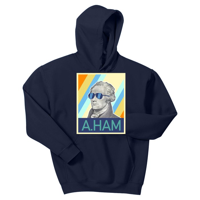 Alexander Hamilton Sunglasses Kids Hoodie