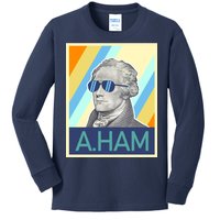 Alexander Hamilton Sunglasses Kids Long Sleeve Shirt