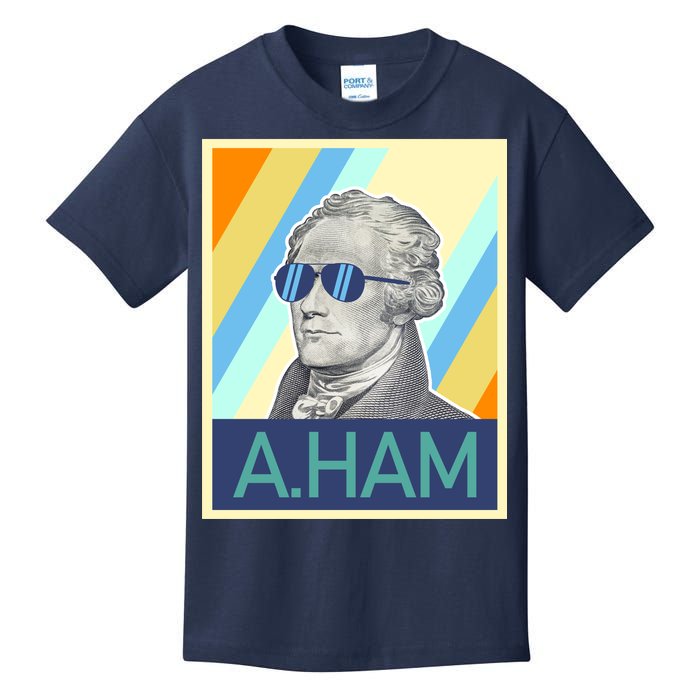 Alexander Hamilton Sunglasses Kids T-Shirt