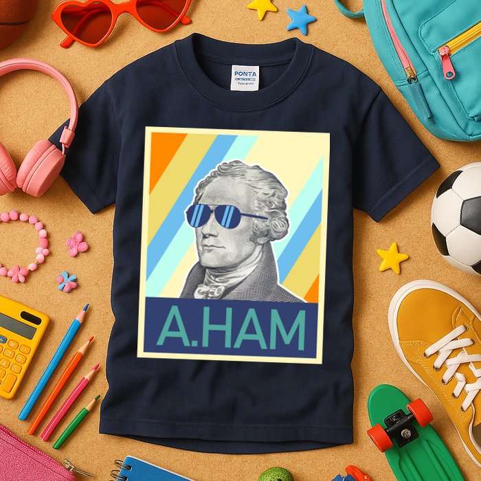 Alexander Hamilton Sunglasses Kids T-Shirt