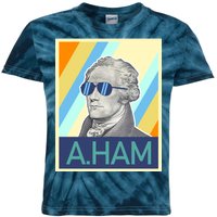 Alexander Hamilton Sunglasses Kids Tie-Dye T-Shirt