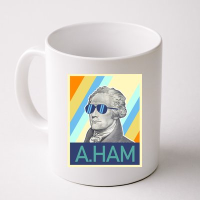 Alexander Hamilton Sunglasses Coffee Mug