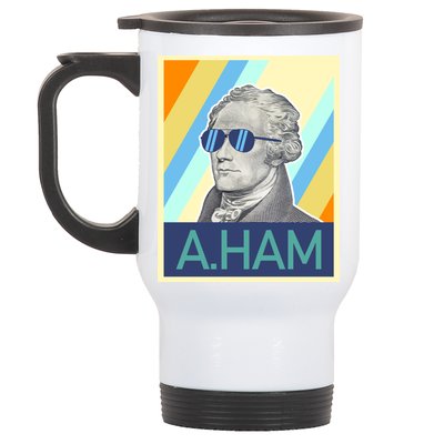 Alexander Hamilton Sunglasses Stainless Steel Travel Mug