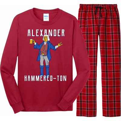 Alexander Hammered-Ton Long Sleeve Pajama Set