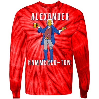 Alexander Hammered-Ton Tie-Dye Long Sleeve Shirt