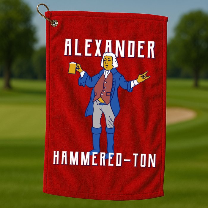 Alexander Hammered-Ton Golf Towel