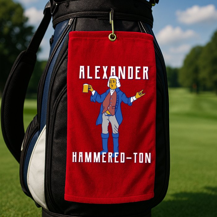 Alexander Hammered-Ton Golf Towel