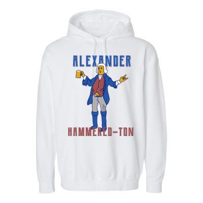 Alexander Hammered-Ton Garment-Dyed Fleece Hoodie