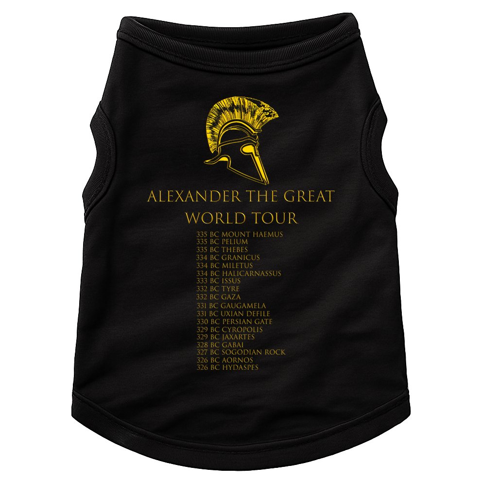 Alexander The Great World Tour Doggie Tank