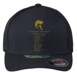 Alexander The Great World Tour Flexfit Unipanel Trucker Cap