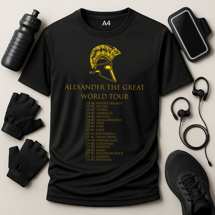 Alexander The Great World Tour Cooling Performance Crew T-Shirt