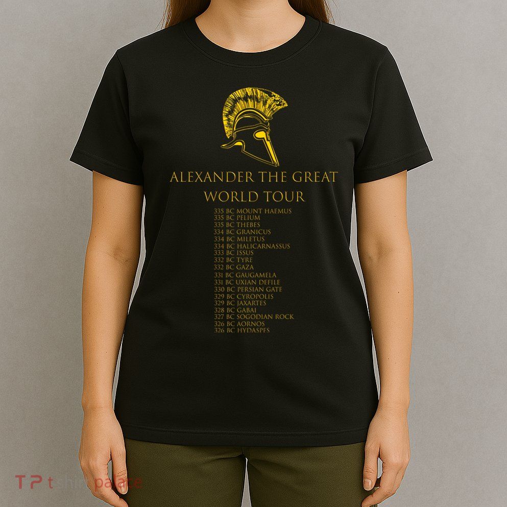 Alexander The Great World Tour T-Shirt