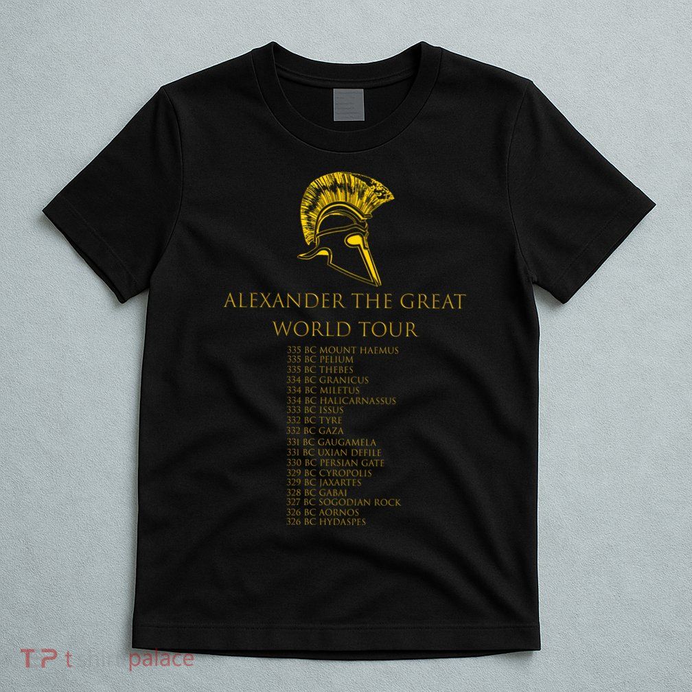 Alexander The Great World Tour T-Shirt