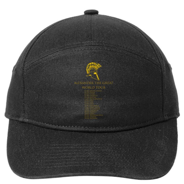 Alexander The Great World Tour 7-Panel Snapback Hat