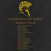 Alexander The Great World Tour Adult Drive Performance Visor