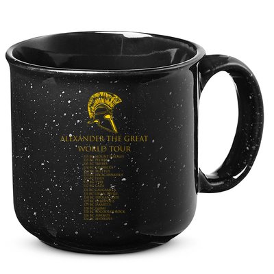 Alexander The Great World Tour 15oz Campfire Ceramic Mug