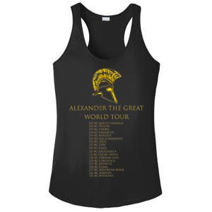 Alexander The Great World Tour Ladies PosiCharge Competitor Racerback Tank