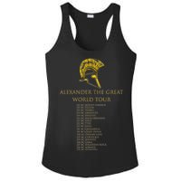 Alexander The Great World Tour Ladies PosiCharge Competitor Racerback Tank