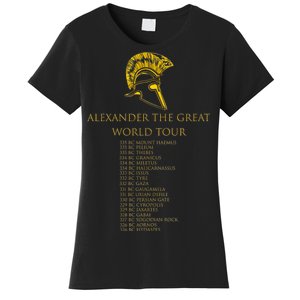 Alexander The Great World Tour Women's T-Shirt