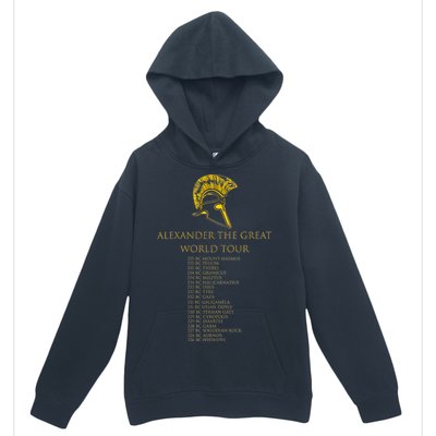 Alexander The Great World Tour Urban Pullover Hoodie