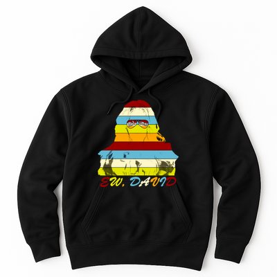 Alexis Ew David Funny 4th Birthday Hoodie