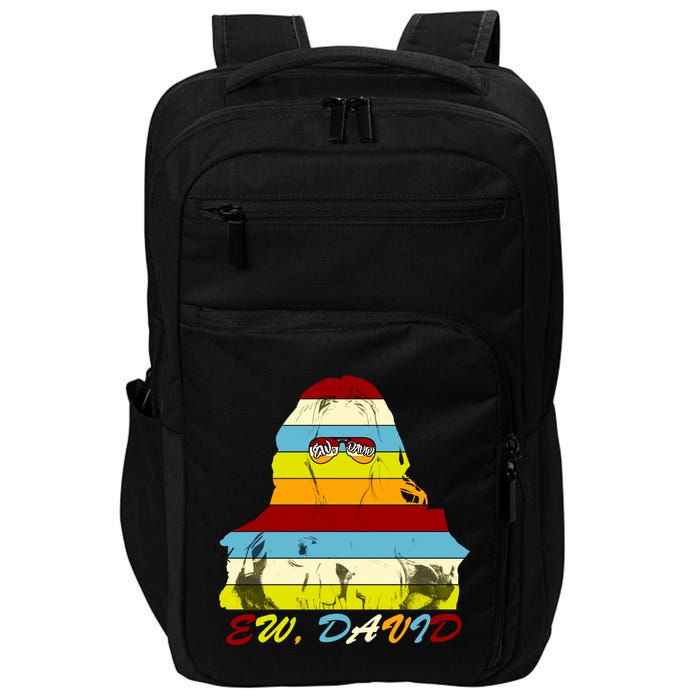 Alexis Ew David Funny 4th Birthday Impact Tech Backpack