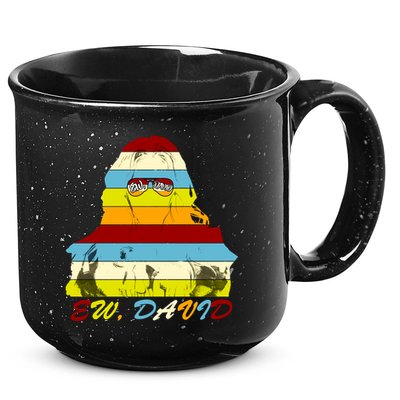 Alexis Ew David Funny 4th Birthday 15oz Campfire Ceramic Mug