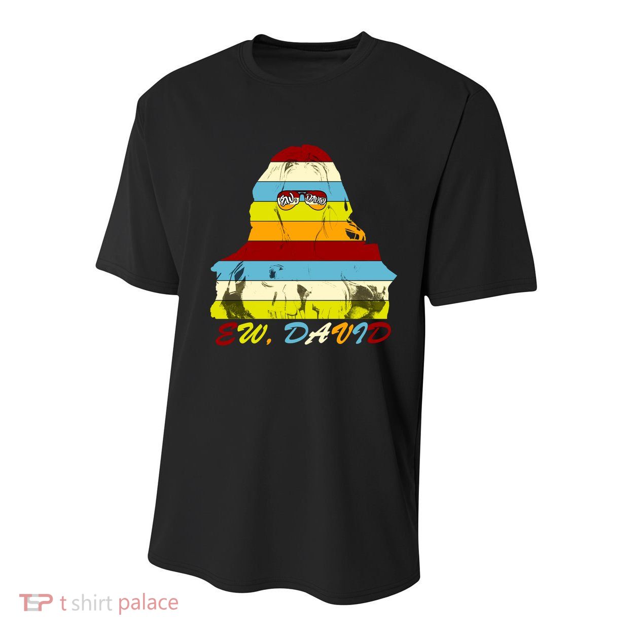 Alexis Ew David Funny 4th Birthday Youth Performance Sprint T-Shirt