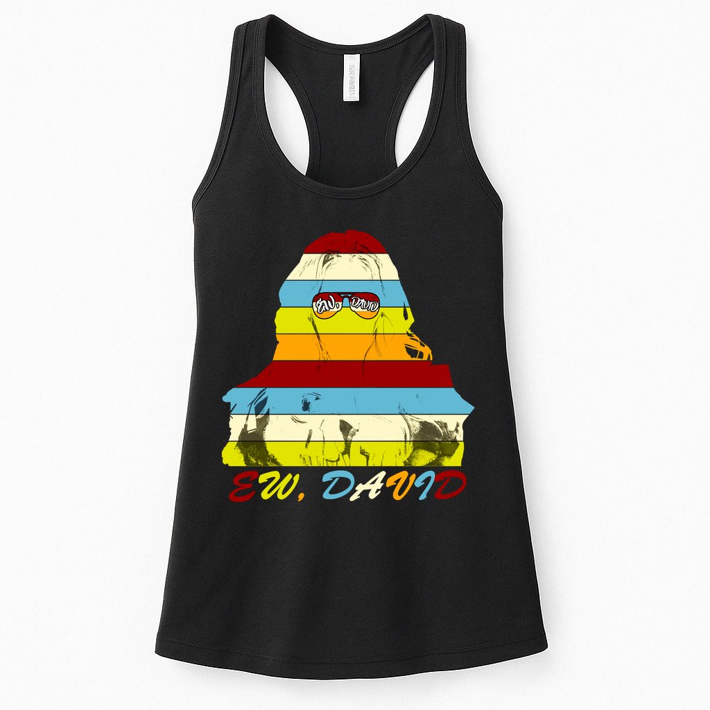 Alexis Ew David Funny 4th Birthday Womens Tank Top