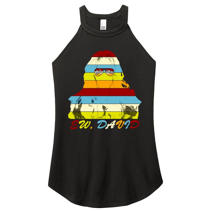 Alexis Ew David Funny 4th Birthday Women's Perfect Tri Rocker Tank
