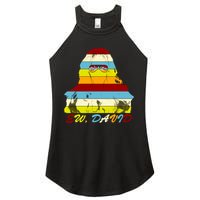 Alexis Ew David Funny 4th Birthday Women's Perfect Tri Rocker Tank