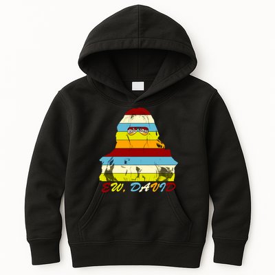 Alexis Ew David Funny 4th Birthday Kids Hoodie