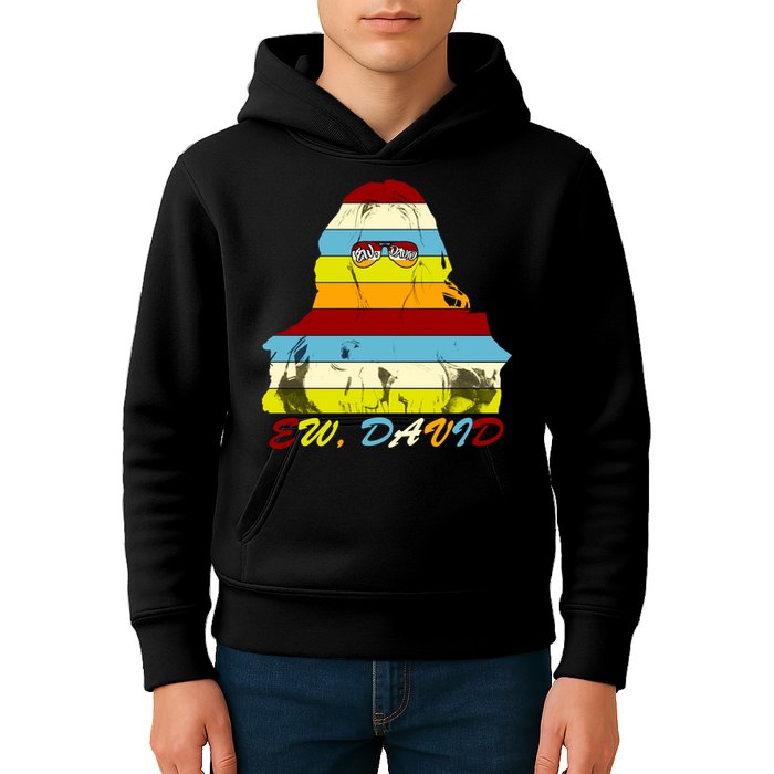 Alexis Ew David Funny 4th Birthday Kids Hoodie